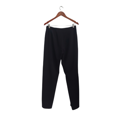 Gerard Darel Black With Beige Buttons Wide Leg Pants | Gently Used |