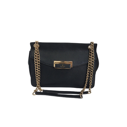 Kate Spade Black Elysse Braxton Place Convertible Crossbody Bag | Pre Loved |