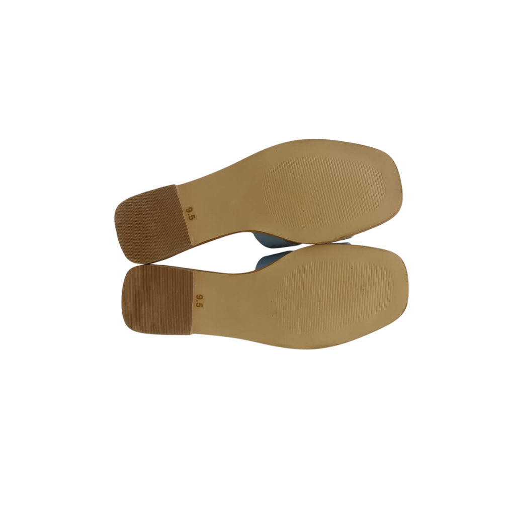 Steve Madden Blue Hadyn Sandals | Gently Used |