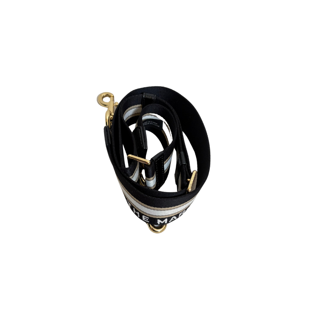 Marc Jacobs Black Canvas Tote Bag | Pre Loved |