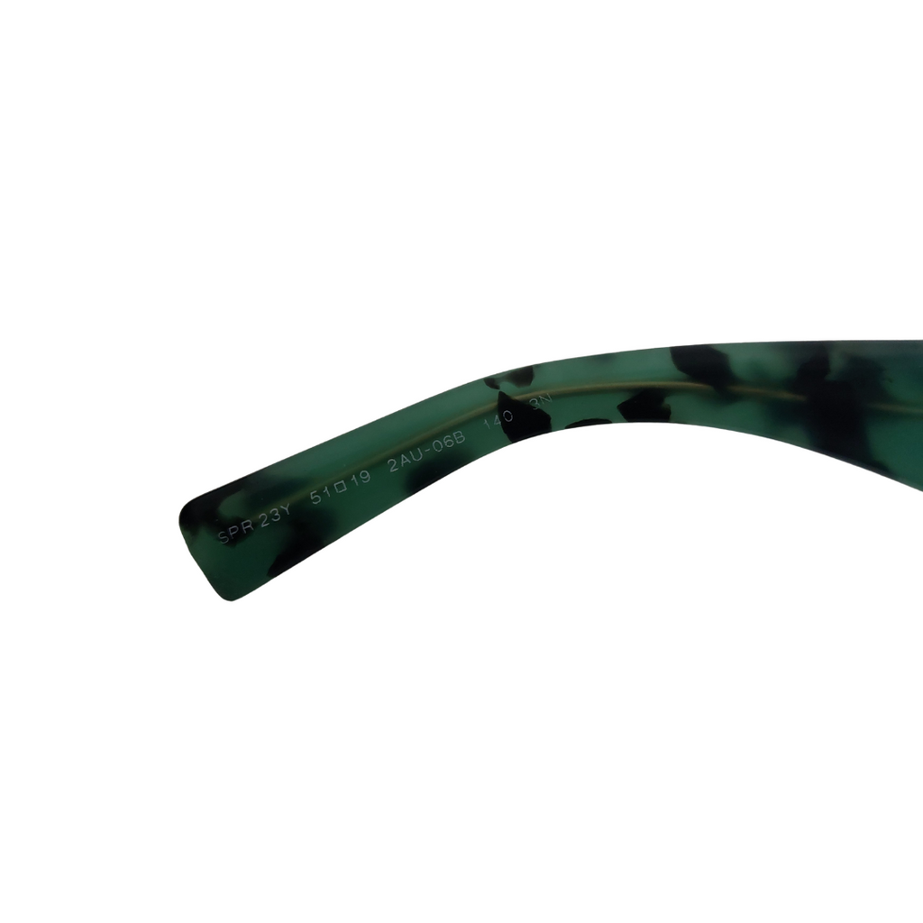 Prada Dark Brown Tortoise 2AU06B Rectangle Sunglasses | Pre Loved |