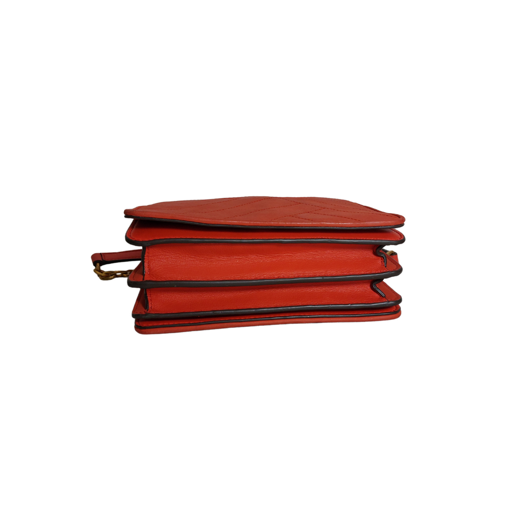 Tory Burch Alexa Red Convertible Shoulder Bag | Pre Loved |