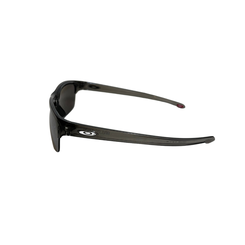 Oakley Silver Edge Black Iridium Prizm Grey Smoke Sunglasses | Like New |