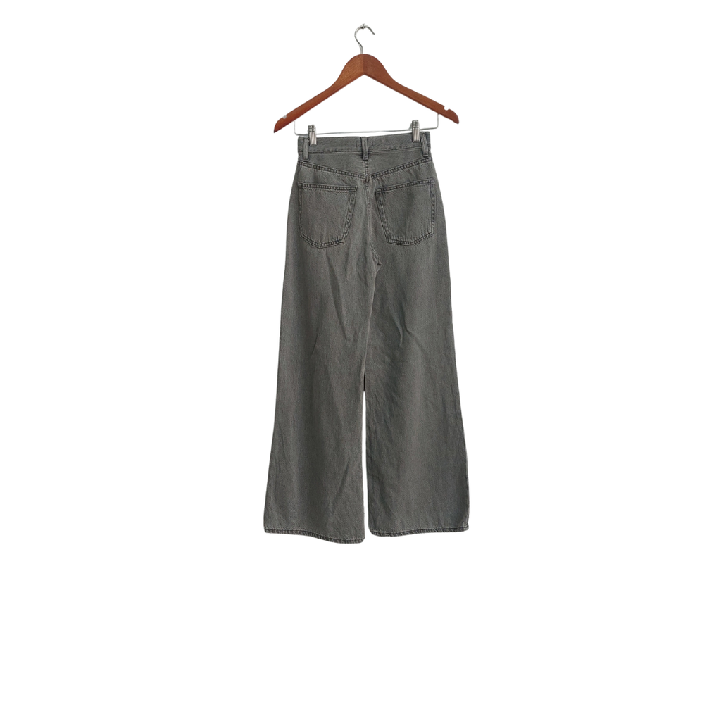 Uniqlo Grey Wide Leg Pants | Like New |