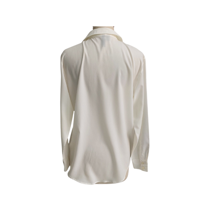 Mango White Button Down Shirt | Gently Used |