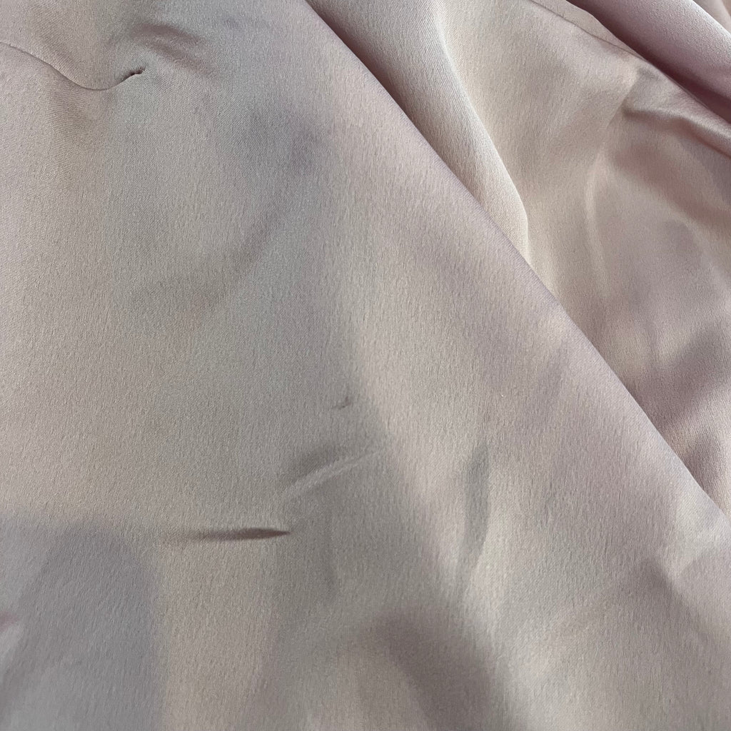 ZARA Blush Pink Satin Frill Sleeveless High-neck Top | Brand New |