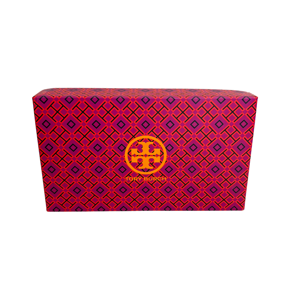 Tory Burch Floral Printed Leather 'Miller' Sandals | Gently Used |