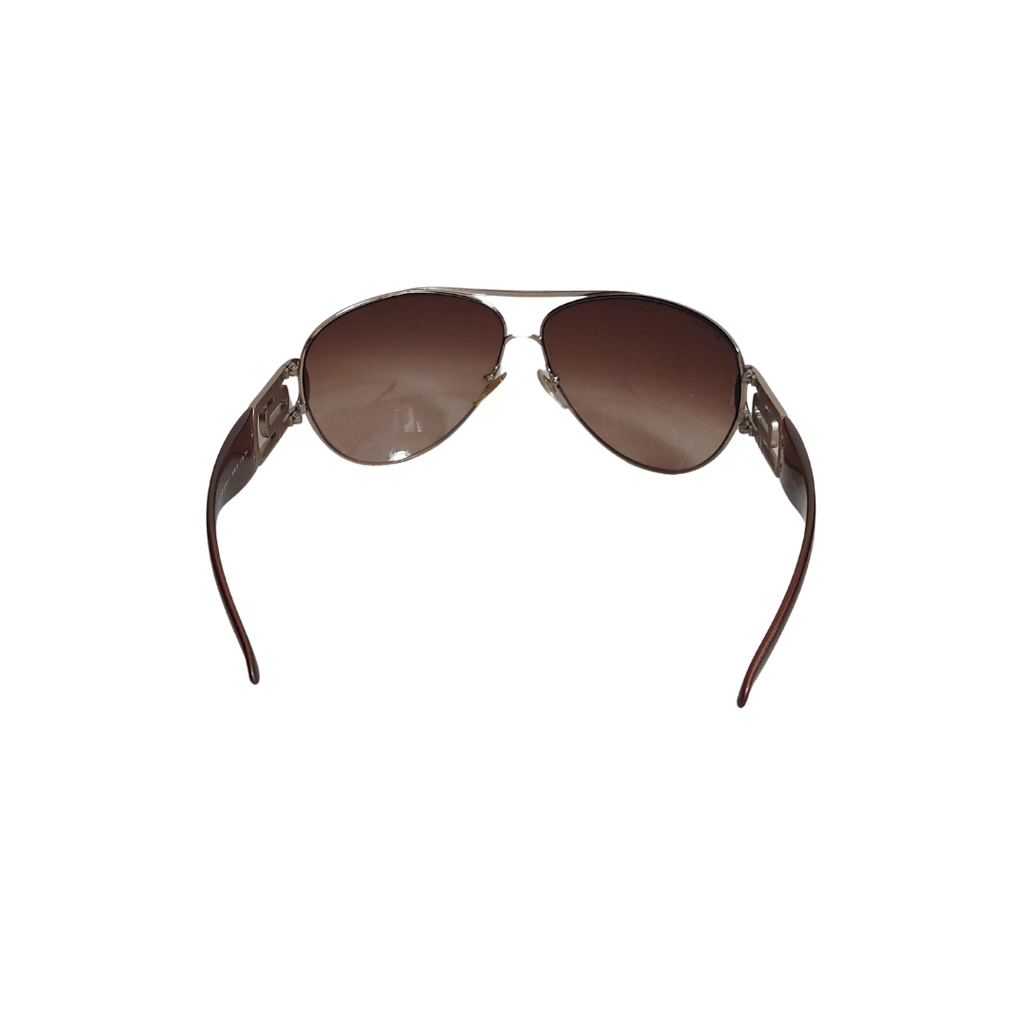 Bvlgari 6012-B Rhinestone Aviator Sunglasses | Gently Used |