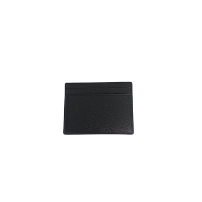 Kate Spade Black Small Slim Pebble Leather Card Holder | Brand New |