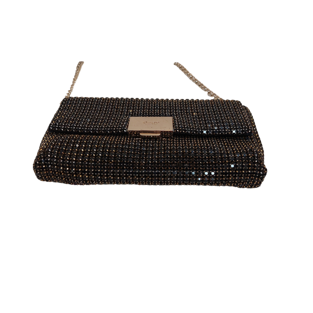 Dune Evander Di Rhinestone Convertible Clutch | Pre Loved |