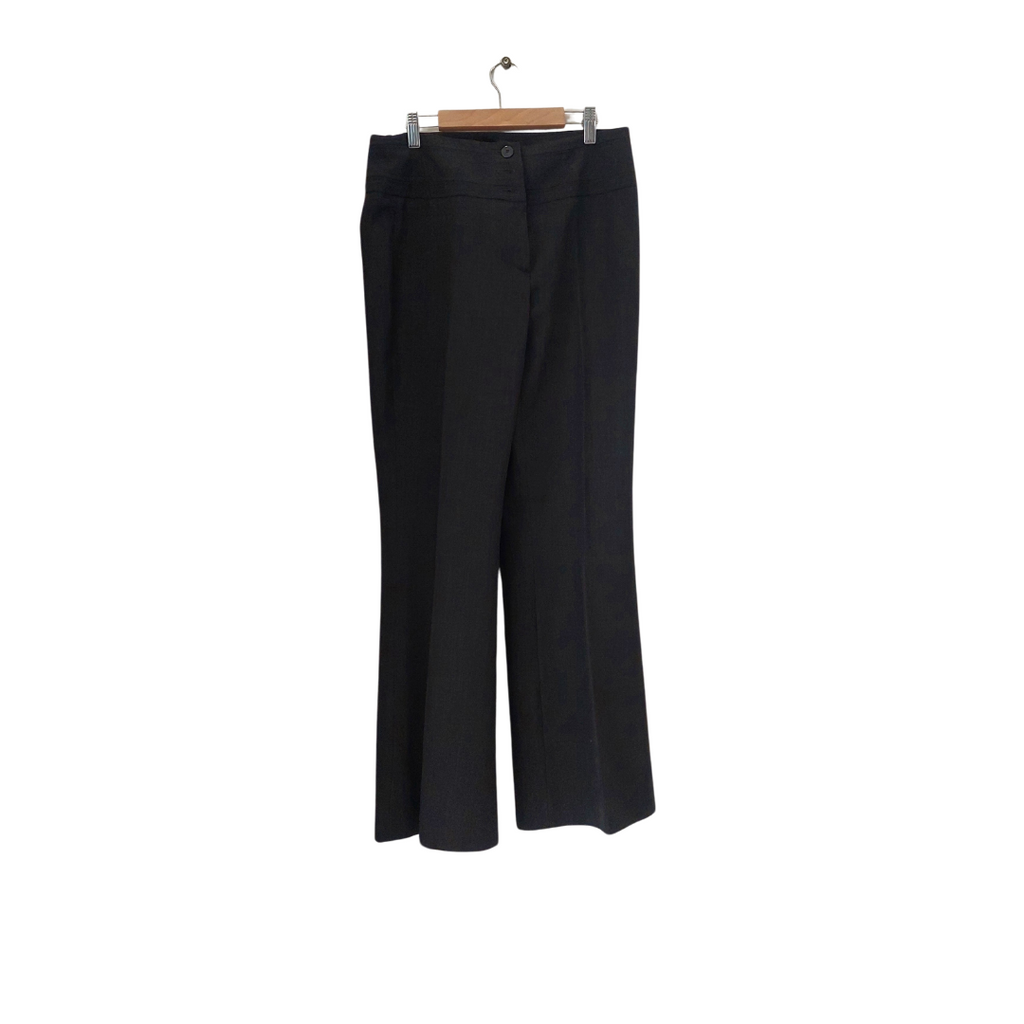 The Collection By Debenhams Dark Grey Formal Wide-leg Pants | Like New |