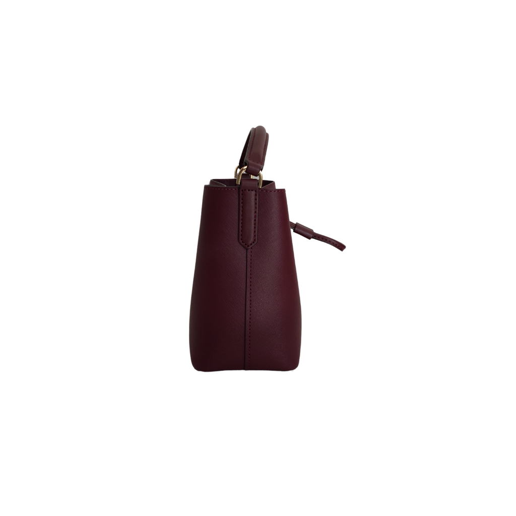 Michael Kors Merlot 'Suri Leather Small Bucket Bag | Like New |