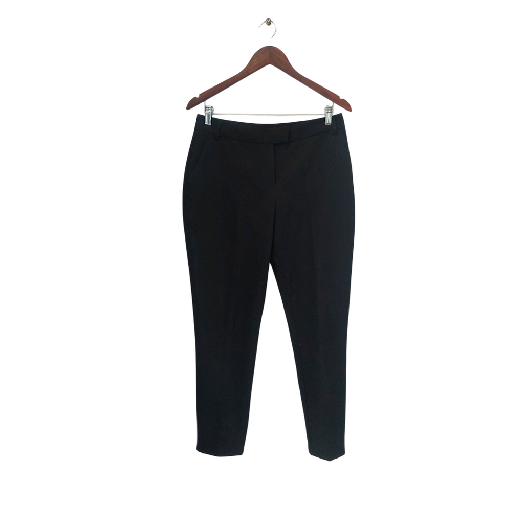 Dorothy Perkins Black Ankle-Length Straight-leg Pants | Gently Used |