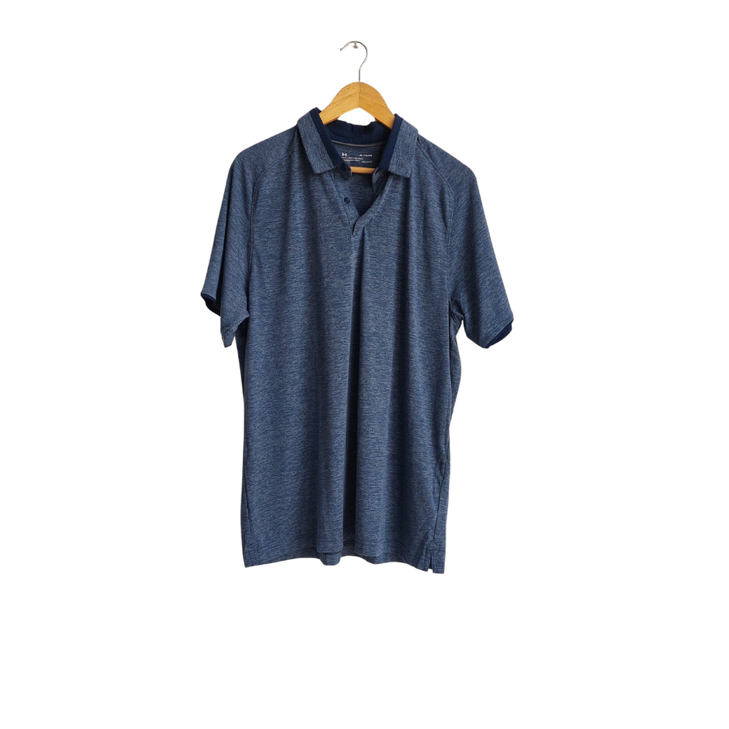 Under Armour Men's Blue Collared Shirt | Brand New |