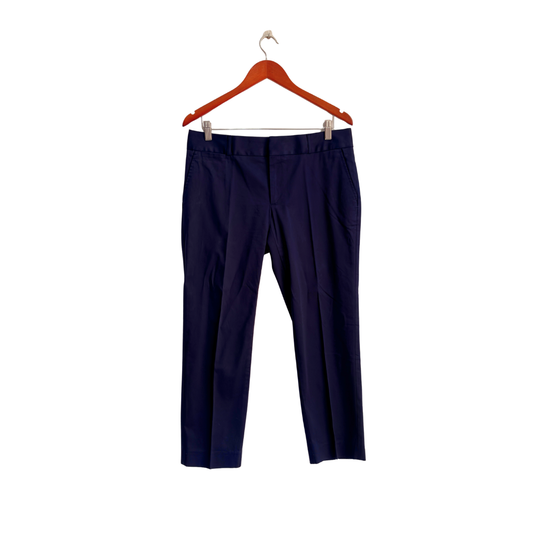Banana Republic Navy Cropped Straight Leg Pants | Gently Used |