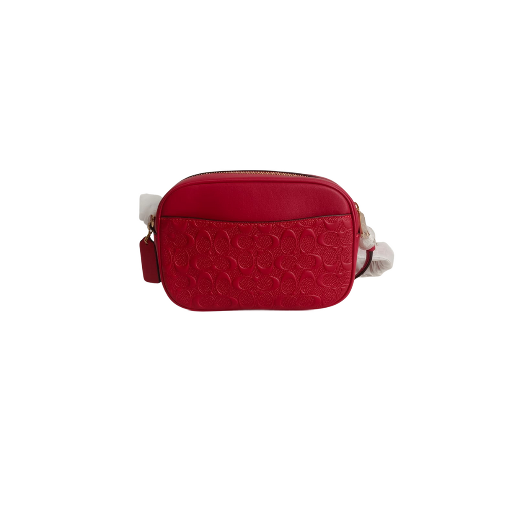 Coach Red Signature Mini Jamie Camera Bag | Like New |