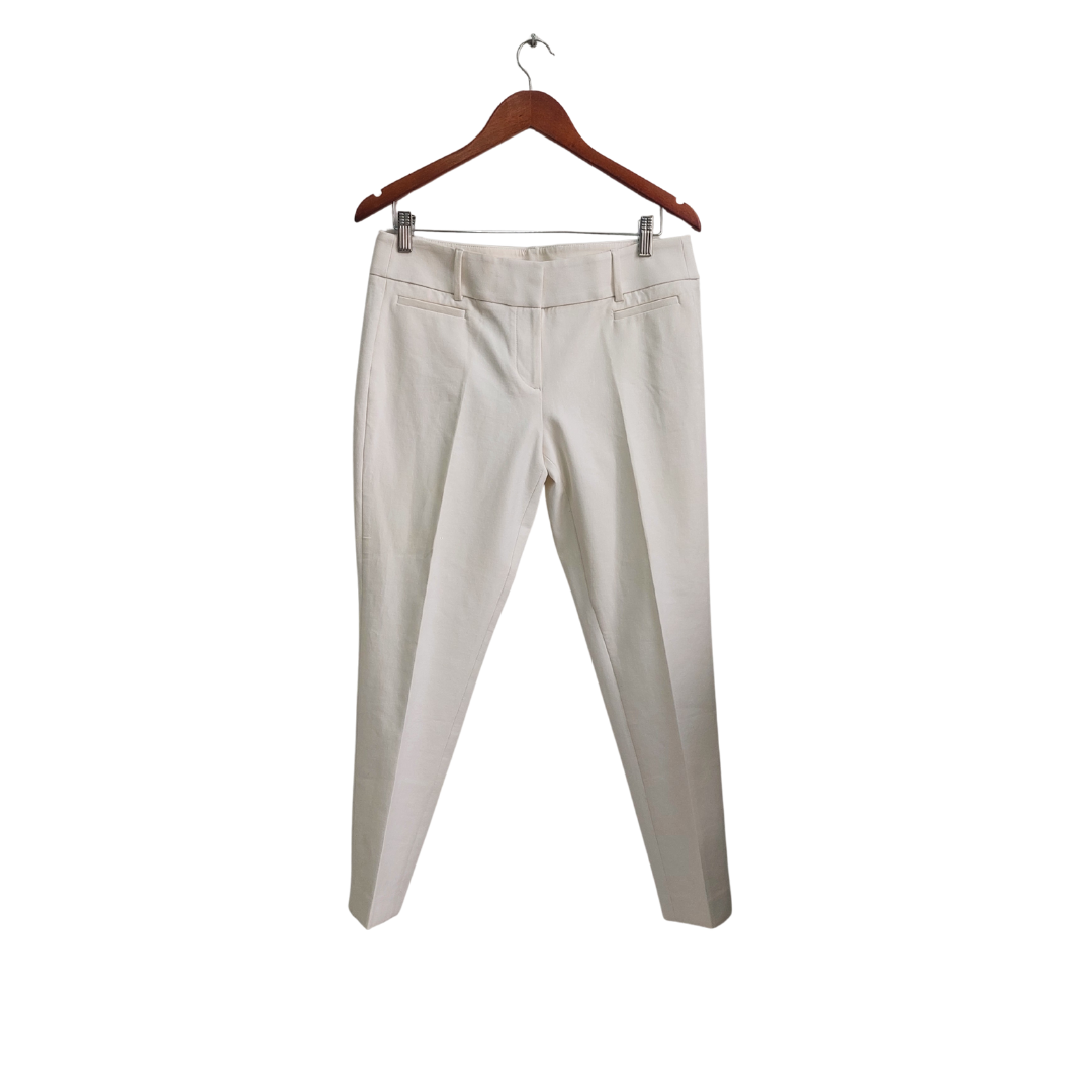 Ann Taylor Loft White Riviera Slim Pants | Gently Used |