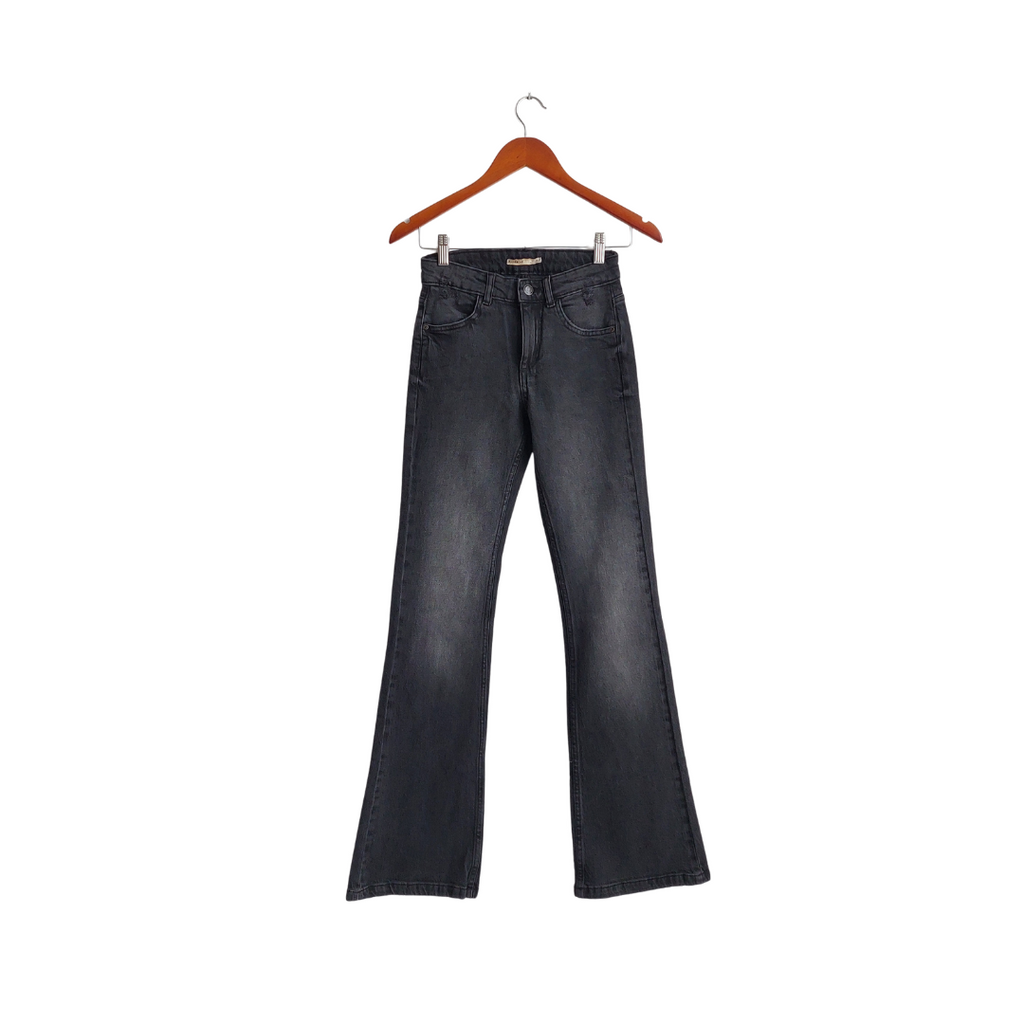 Pull & Bear Black Faded Straight Leg Jeans | Gently Used |