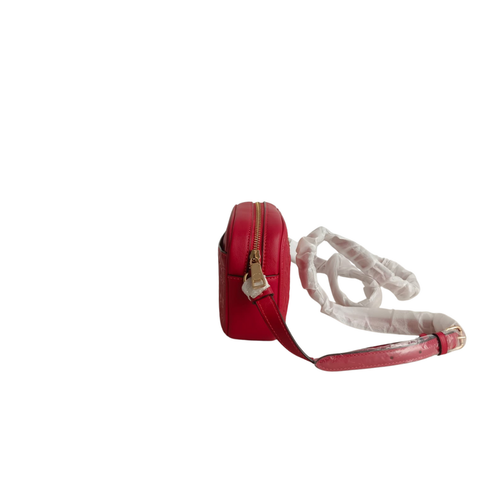 Coach Red Signature Mini Jamie Camera Bag | Like New |