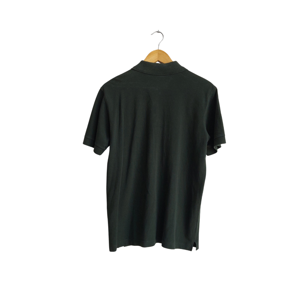 Hugo Boss Men's Dark Green Polo Shirt | Pre Loved |