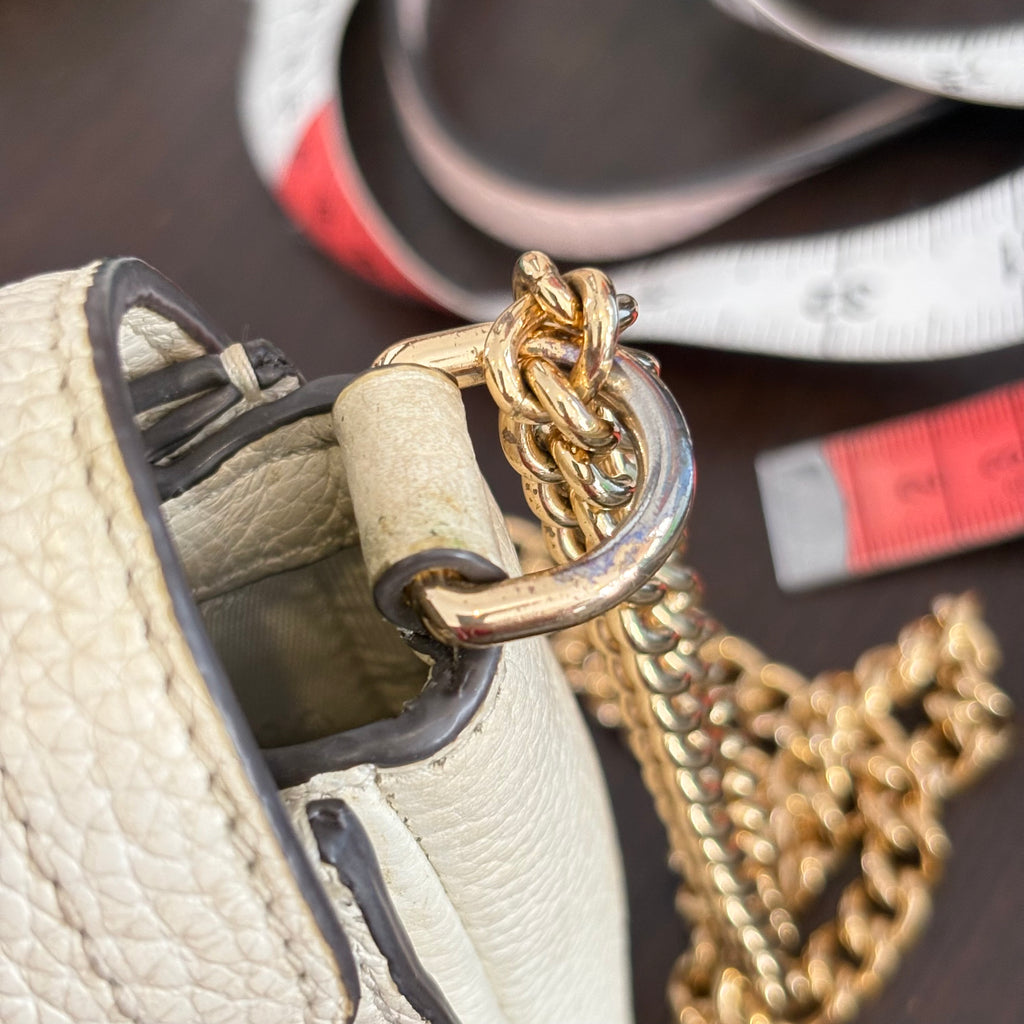 Tory Burch Ivory Olivia Mini Bag | Pre Loved |