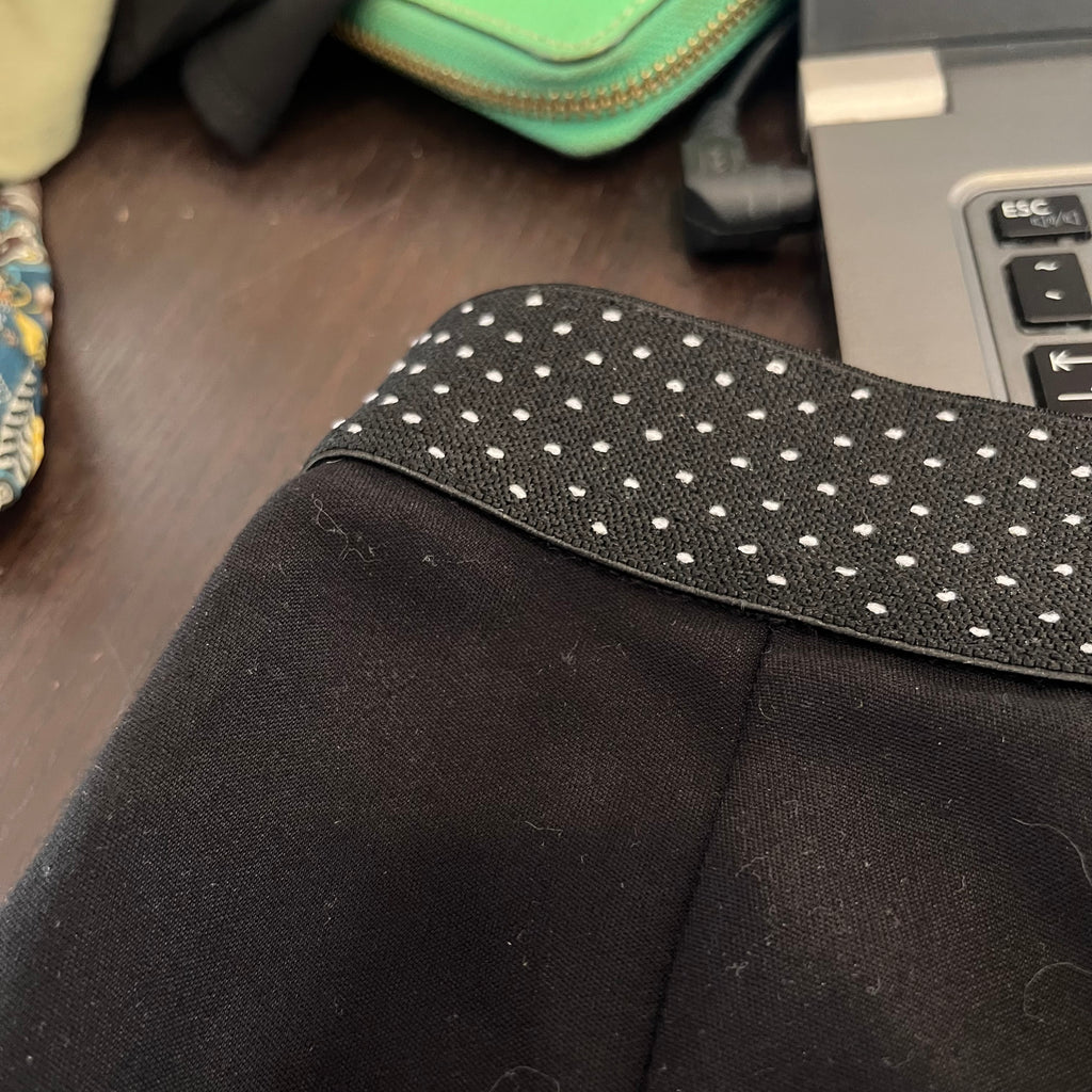 Zara Black Straight Leg Pants | Pre Loved |