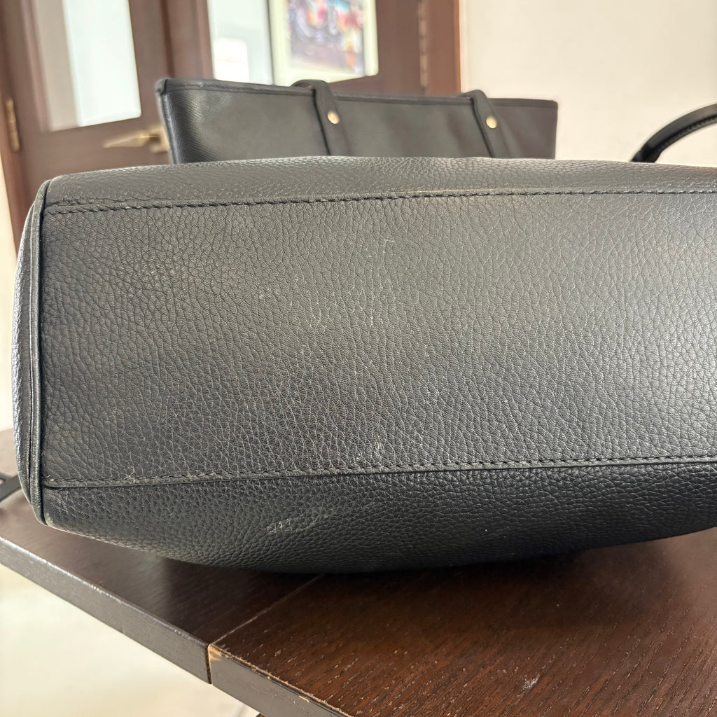 Kate Spade Black Pebbled Leather Shoulder Bag | Pre Loved |