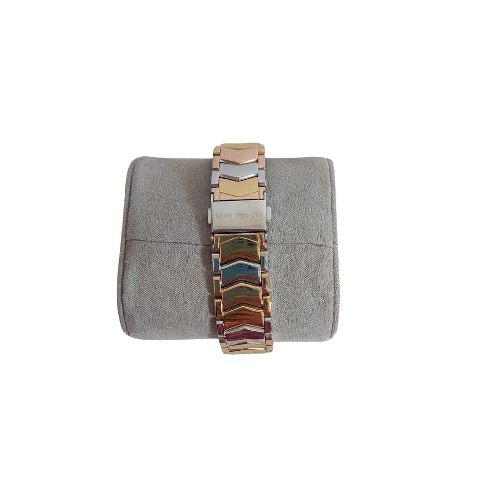 Michael Kors Stones Embellished Round Dial MK 6686 Stainless Steel Analog Watch | Gently Used |