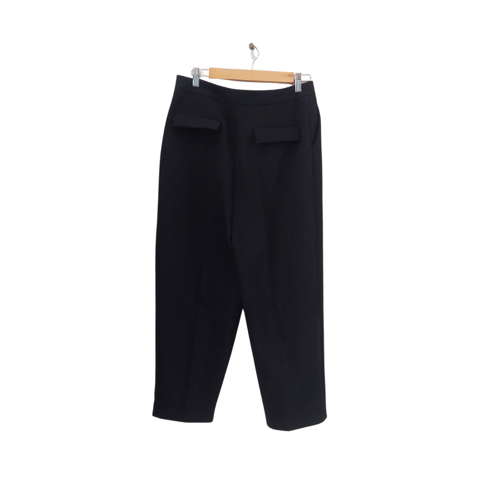 ZARA Black Tapered-Fit Pants | Brand new |