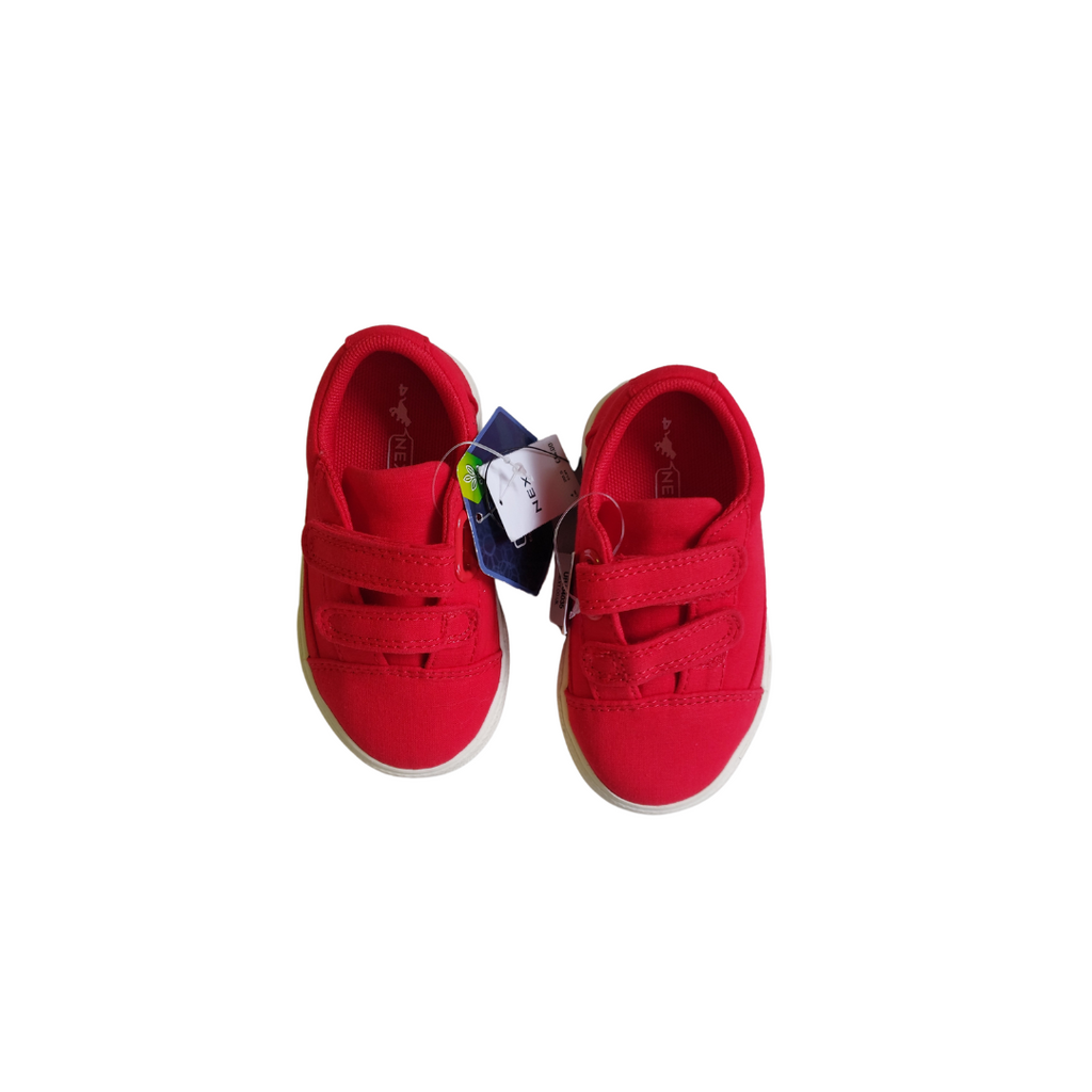 NEXT Infant's Red Velcro Strap Shoes | Brand New |