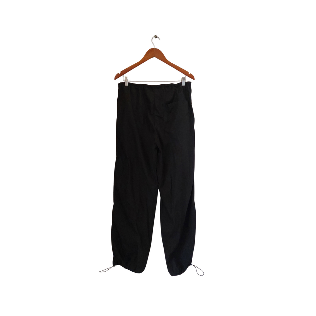 Lefties Black Parachute Pants | Brand New |