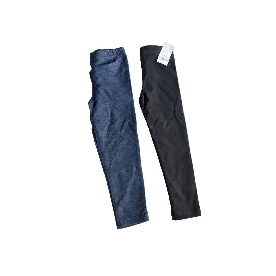 Carter's Kid Black & Blue Tight Set (5 Years) | Brand New |