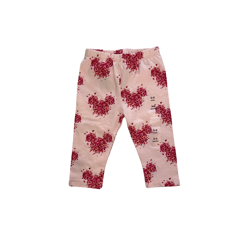 Baby Gap Pink Printed Tights (3 - 6 months) | Brand New |