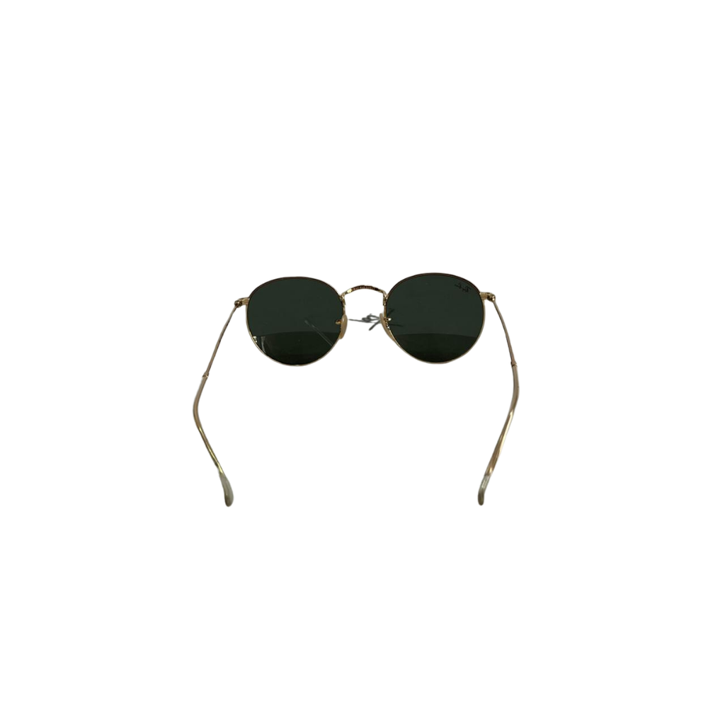 Ray Ban Green RB3447 Round Metal Sunglasses | Gently Used |