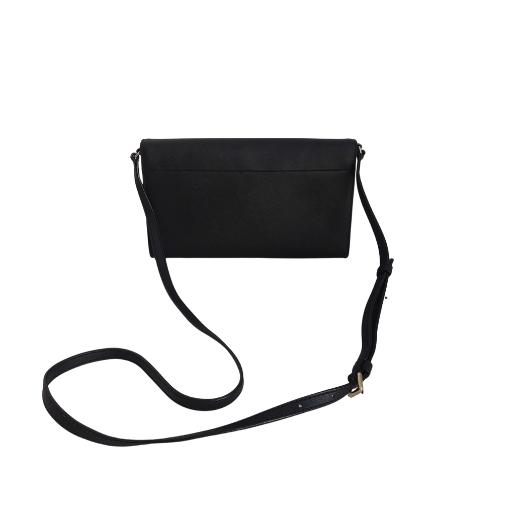 Kate Spade Black Leather Cedar Street Cali Crossbody Bag | Pre Loved |