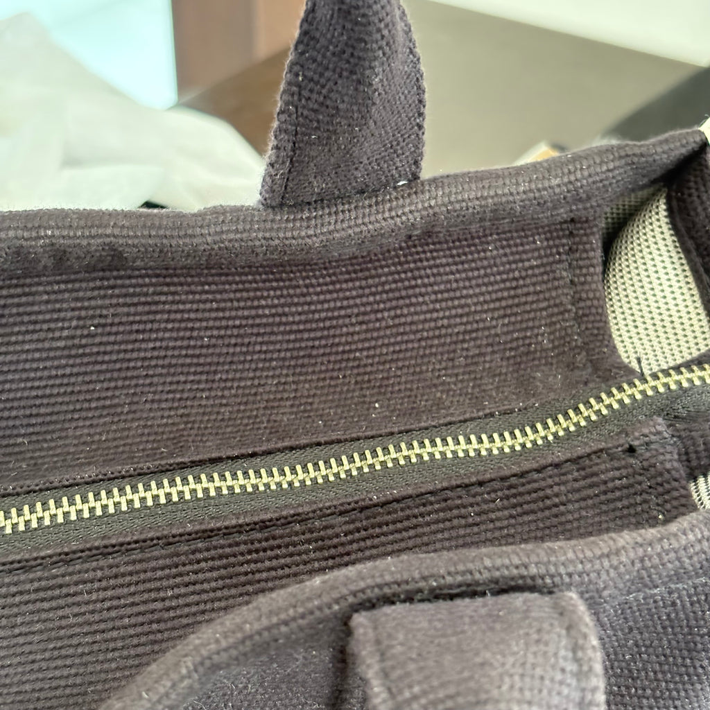 Marc Jacobs Black Canvas Tote Bag | Pre Loved |