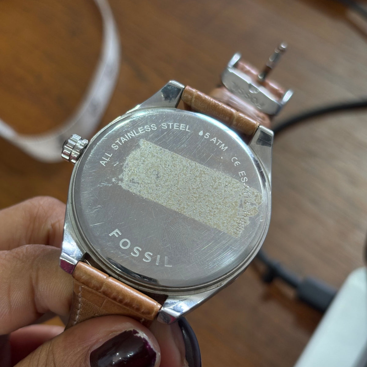 Fossil Vintage Mother Of Pearl And BCrystal Butterflies F2 Series Watch | Pre Loved |