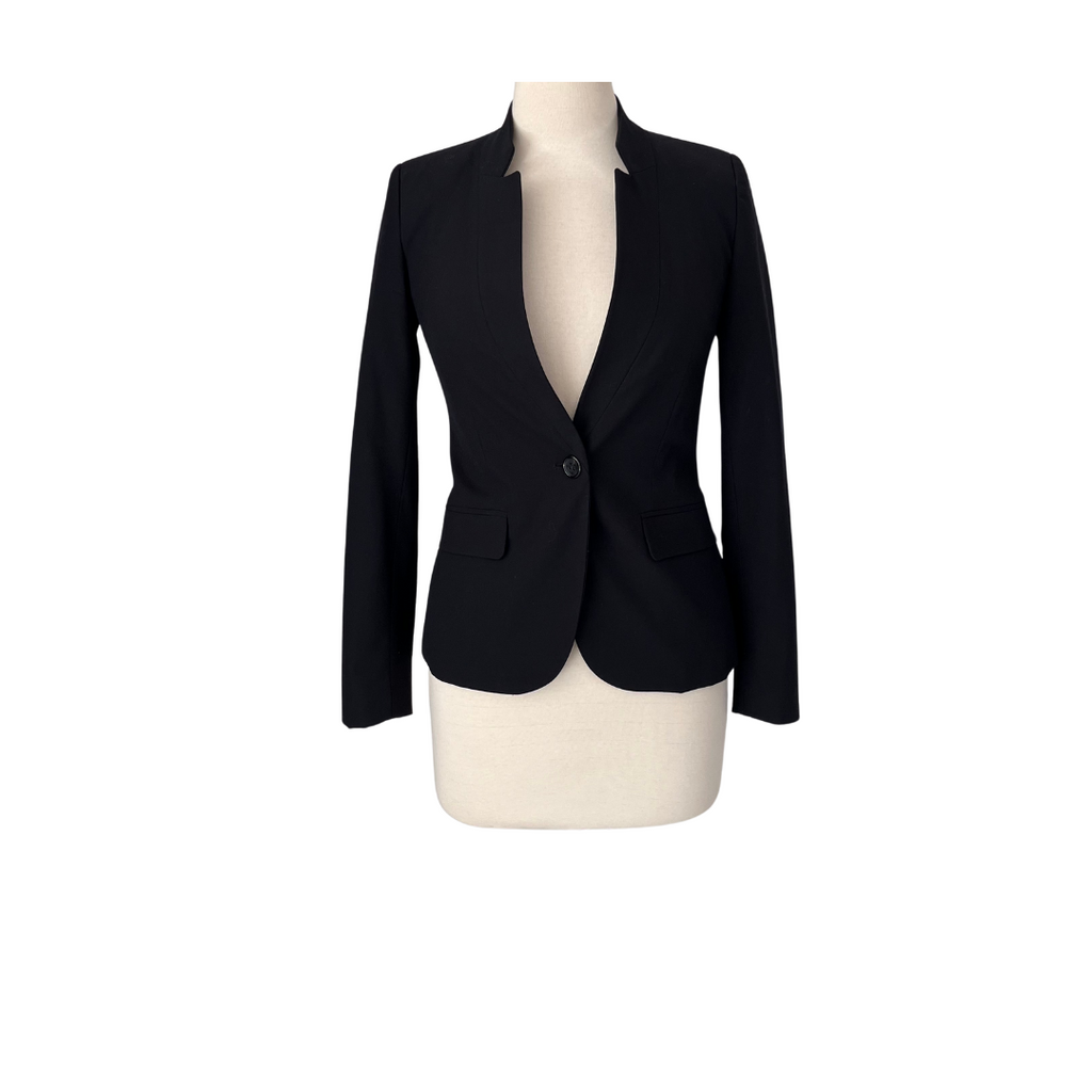 ZARA Black Single Button Blazer | Pre Loved |