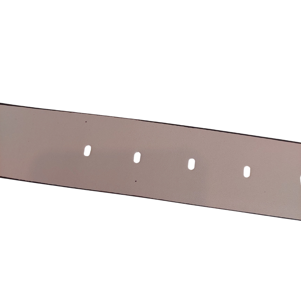 Michael Kors 556180C Women's Reversible Leather Nude Pink Logo Belt | Brand New |