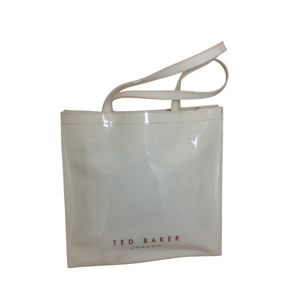 Ted Baker Off-white Jelly Bow Tote | Pre Loved |