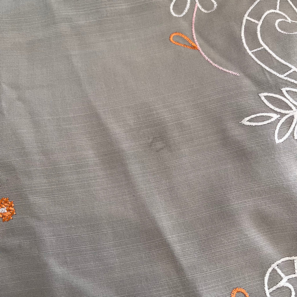 Mishka Grey Thread Embroidered Outfit (3 Pieces) | Gently Used |