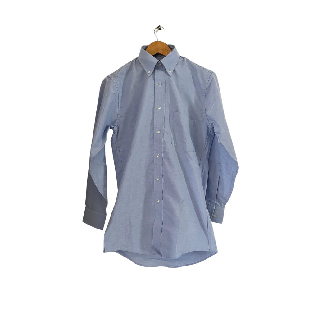 Van Heusen Blue Button-Down Formal Men's Shirt | Like New |