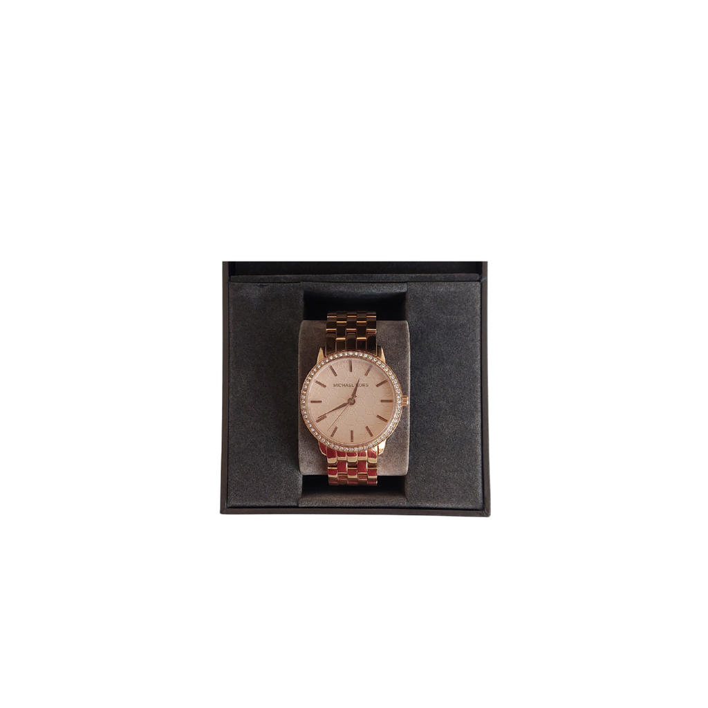 Michael Kors Gold MK 3156 Argyle Watch | Pre Loved |