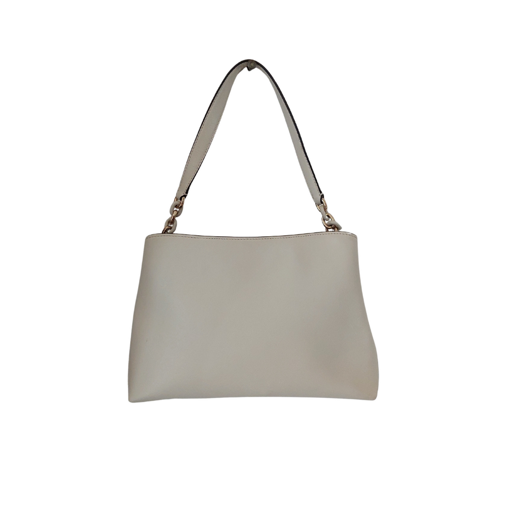 Michael Kors Vanilla Sofia Large East West Leather Satchel Bag | Pre Loved |