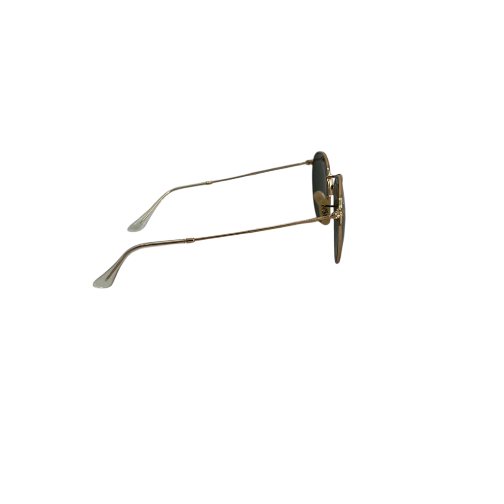 Ray Ban Green RB3447 Round Metal Sunglasses | Gently Used |