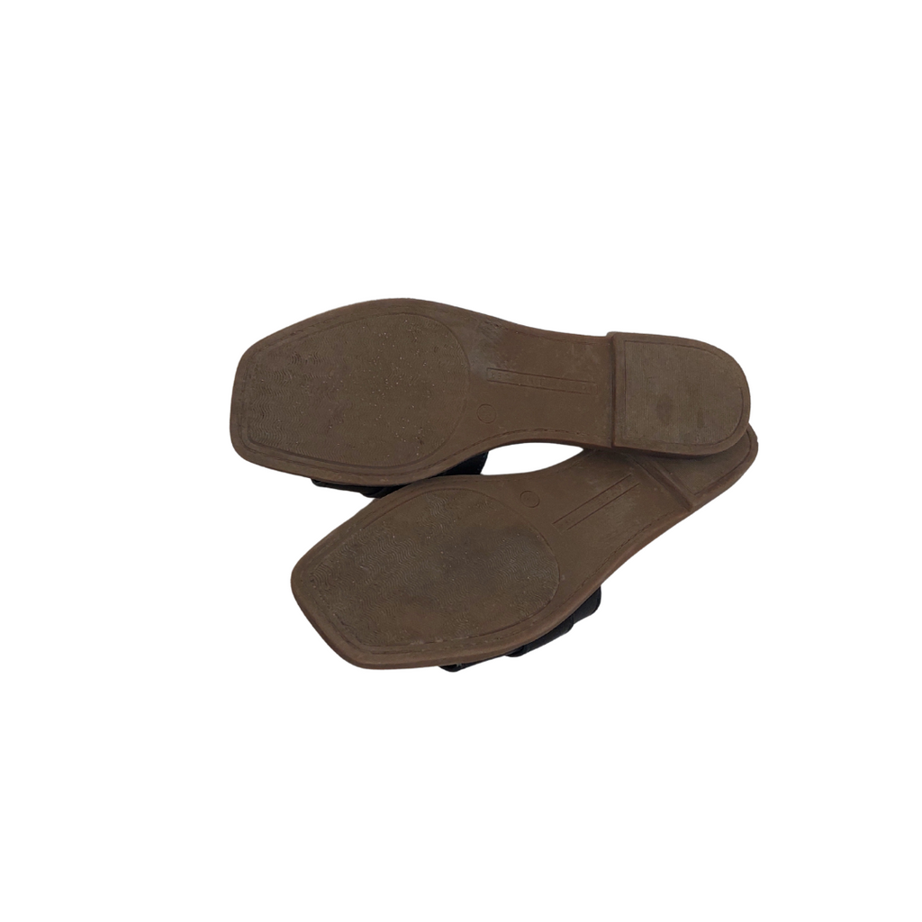 Tommy Hilfiger Black Logo Flats | Pre Loved |