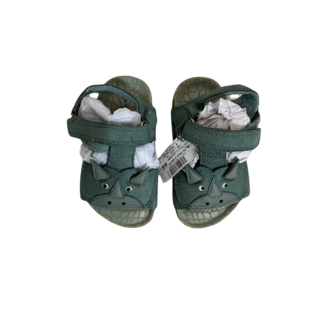 Next Infant's Green Comfort Sandals | Brand New |