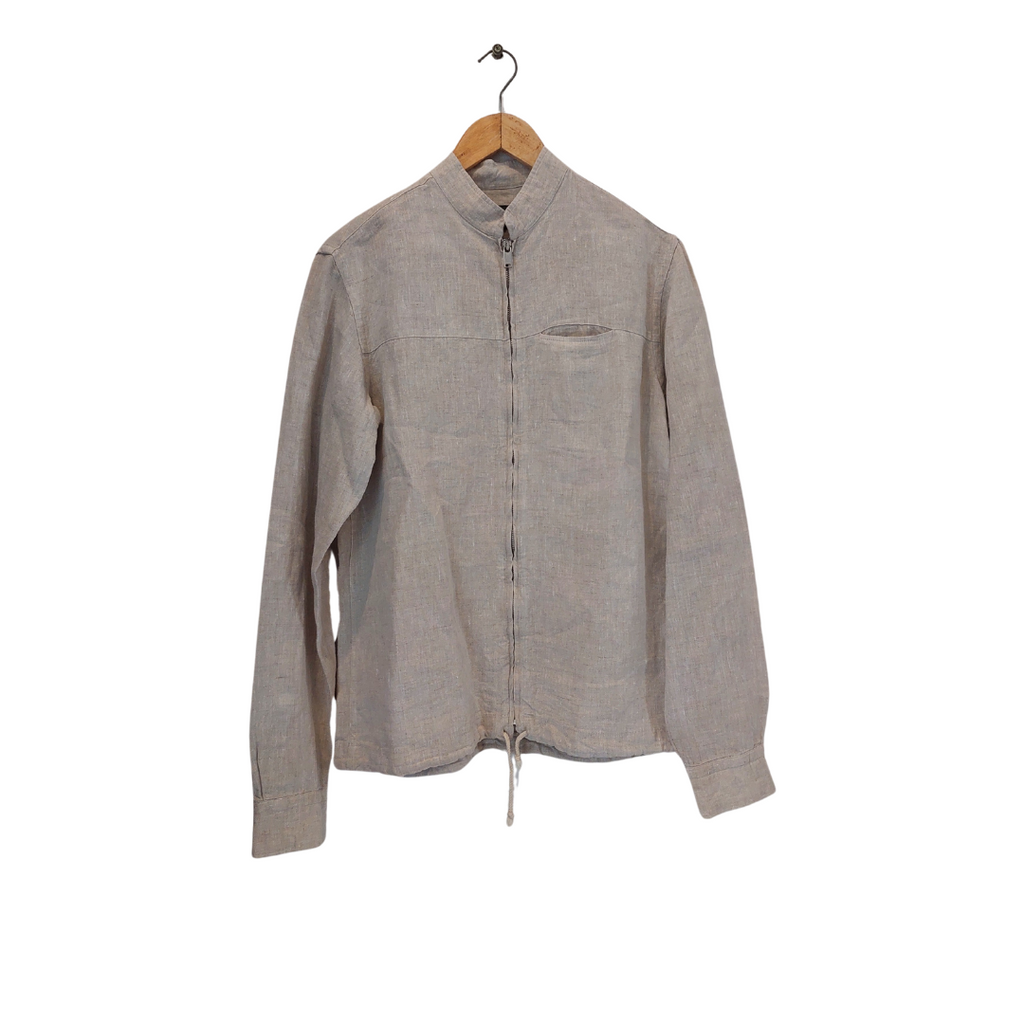 ZARA Men's Beige Linen Jacket  | Like New |