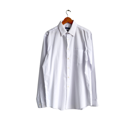 Van Heusen Men's White Regular Fit Collar Shirt | Like New |