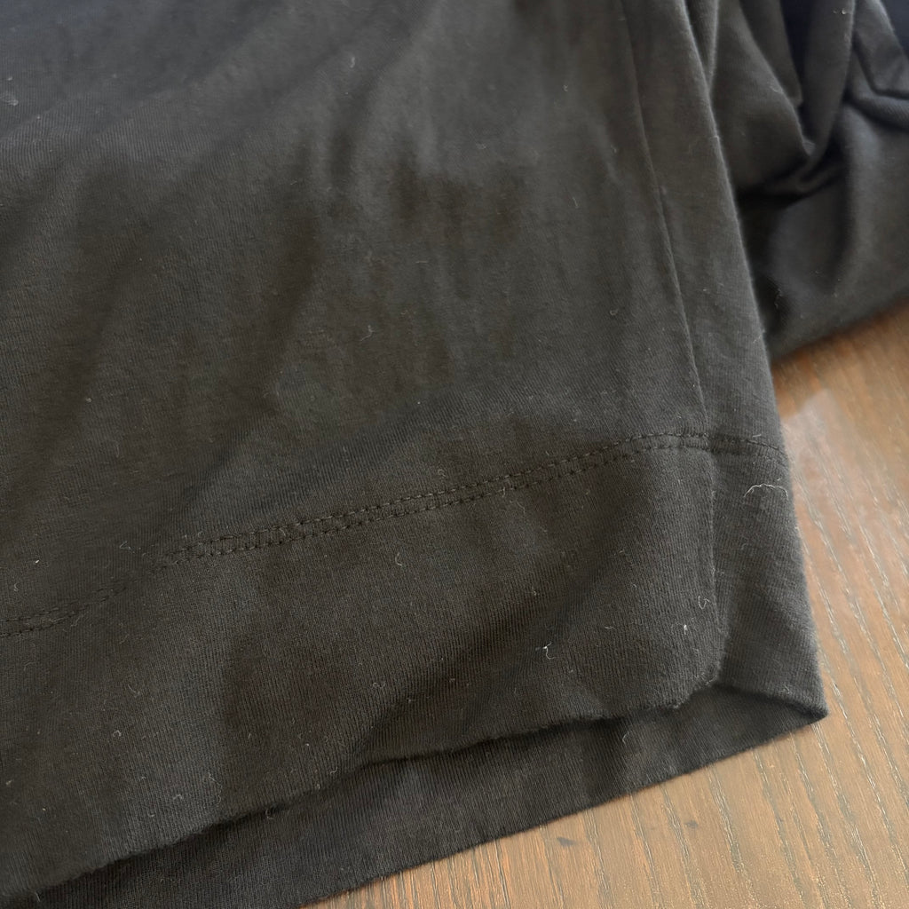 M)phosis Black Knit Sheer Top | Pre Loved |